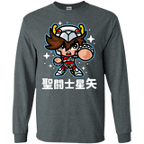 T-Shirts Dark Heather / S ChibiPegasus Men's Long Sleeve T-Shirt