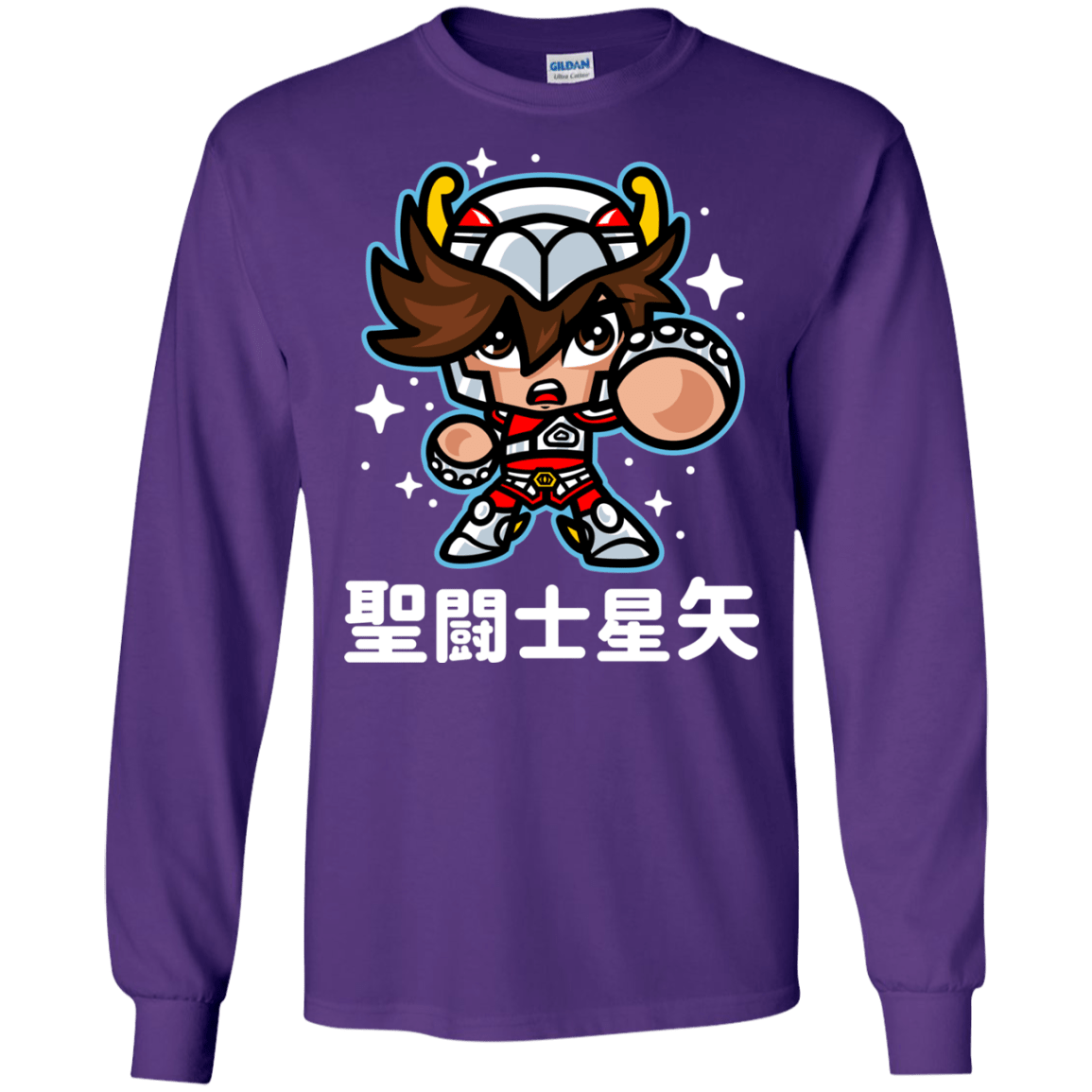 T-Shirts Purple / S ChibiPegasus Men's Long Sleeve T-Shirt