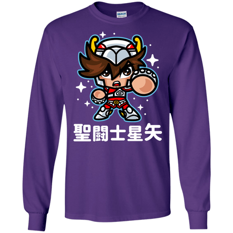 T-Shirts Purple / S ChibiPegasus Men's Long Sleeve T-Shirt