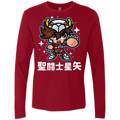 T-Shirts Cardinal / S ChibiPegasus Men's Premium Long Sleeve
