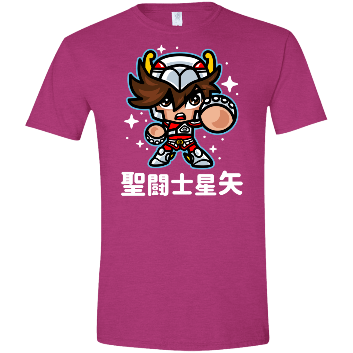 T-Shirts Antique Heliconia / S ChibiPegasus Men's Semi-Fitted Softstyle