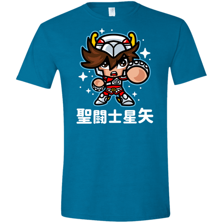 T-Shirts Antique Sapphire / S ChibiPegasus Men's Semi-Fitted Softstyle