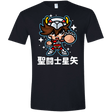T-Shirts Black / X-Small ChibiPegasus Men's Semi-Fitted Softstyle