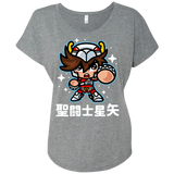 T-Shirts Premium Heather / X-Small ChibiPegasus Triblend Dolman Sleeve