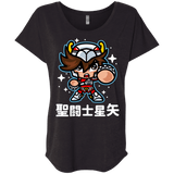T-Shirts Vintage Black / X-Small ChibiPegasus Triblend Dolman Sleeve