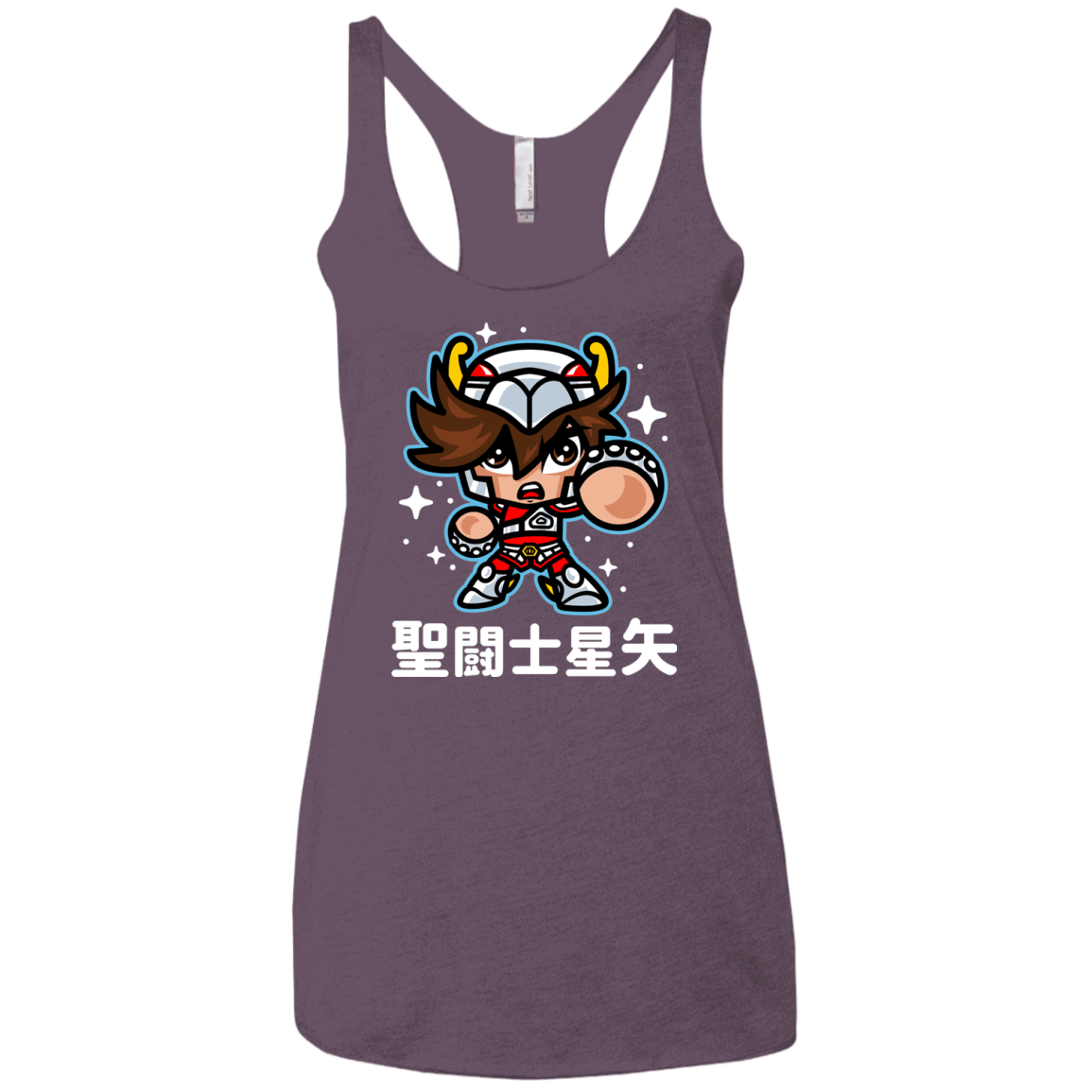 T-Shirts Vintage Purple / X-Small ChibiPegasus Women's Triblend Racerback Tank