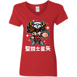 T-Shirts Red / S ChibiPegasus Women's V-Neck T-Shirt