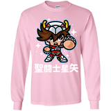 T-Shirts Light Pink / YS ChibiPegasus Youth Long Sleeve T-Shirt
