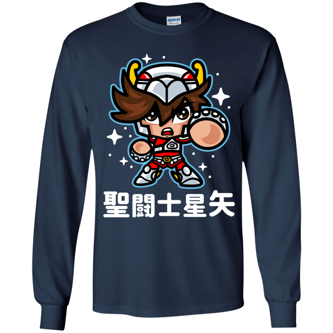 T-Shirts Navy / YS ChibiPegasus Youth Long Sleeve T-Shirt