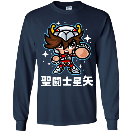 T-Shirts Navy / YS ChibiPegasus Youth Long Sleeve T-Shirt