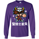 T-Shirts Purple / YS ChibiPegasus Youth Long Sleeve T-Shirt