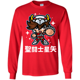 T-Shirts Red / YS ChibiPegasus Youth Long Sleeve T-Shirt