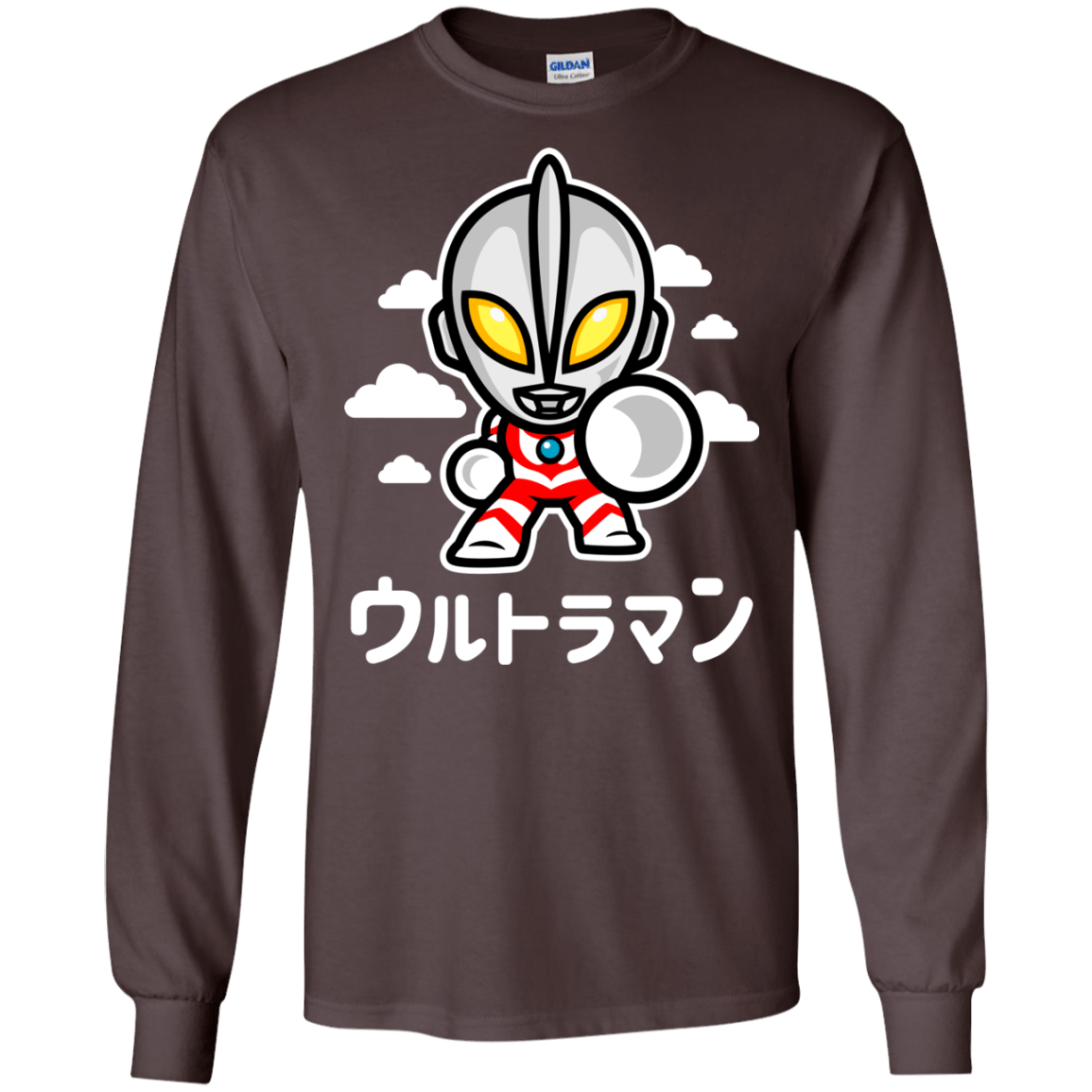 T-Shirts Dark Chocolate / S ChibiUltra Men's Long Sleeve T-Shirt