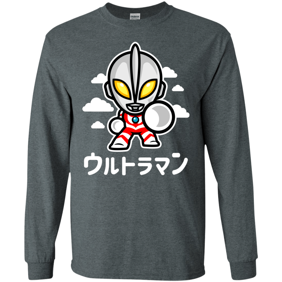 T-Shirts Dark Heather / S ChibiUltra Men's Long Sleeve T-Shirt