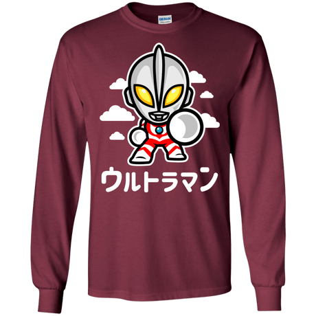 T-Shirts Maroon / S ChibiUltra Men's Long Sleeve T-Shirt