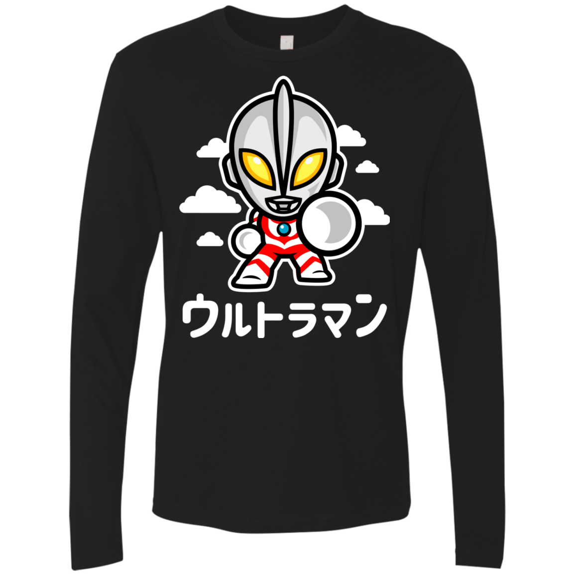 T-Shirts Black / S ChibiUltra Men's Premium Long Sleeve