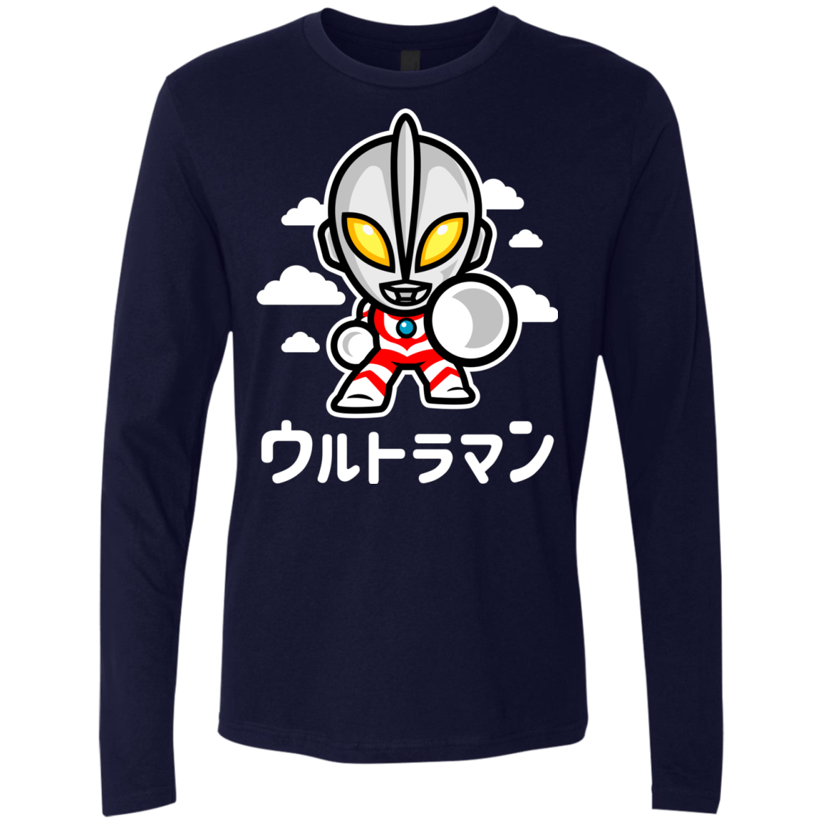 T-Shirts Midnight Navy / S ChibiUltra Men's Premium Long Sleeve