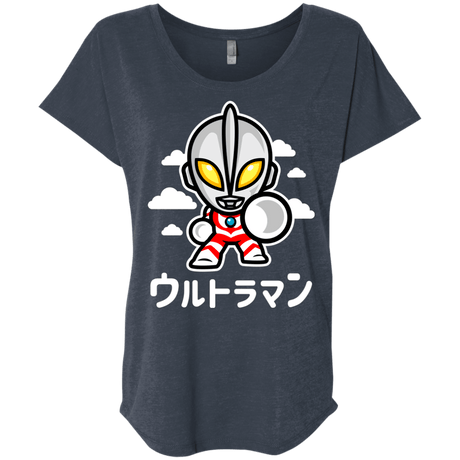 T-Shirts Vintage Navy / X-Small ChibiUltra Triblend Dolman Sleeve