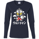 T-Shirts Navy / S ChibiUltra Women's Long Sleeve T-Shirt