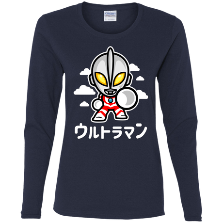 T-Shirts Navy / S ChibiUltra Women's Long Sleeve T-Shirt