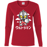 T-Shirts Red / S ChibiUltra Women's Long Sleeve T-Shirt
