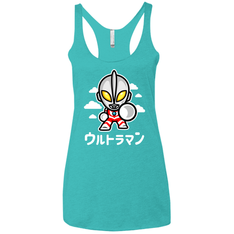 T-Shirts Tahiti Blue / X-Small ChibiUltra Women's Triblend Racerback Tank