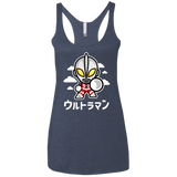 T-Shirts Vintage Navy / X-Small ChibiUltra Women's Triblend Racerback Tank