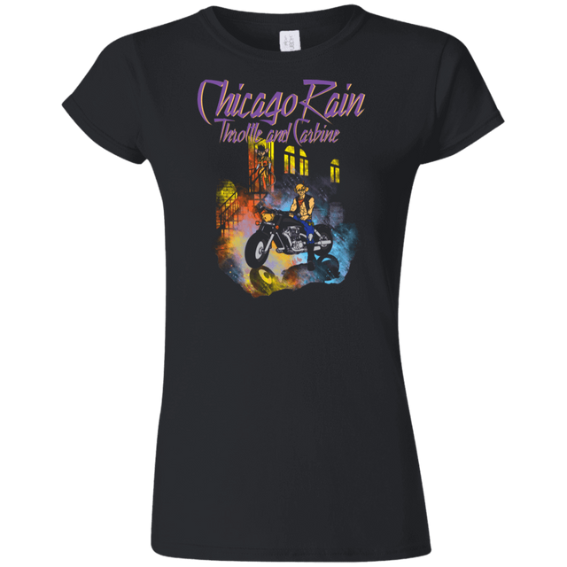 T-Shirts Black / S Chicago Rain Junior Slimmer-Fit T-Shirt
