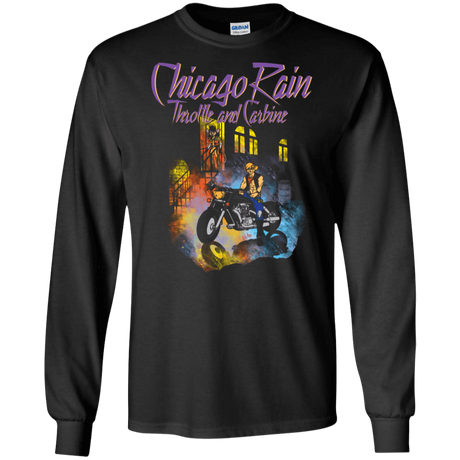 T-Shirts Black / S Chicago Rain Men's Long Sleeve T-Shirt