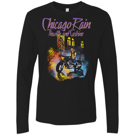 T-Shirts Black / S Chicago Rain Men's Premium Long Sleeve