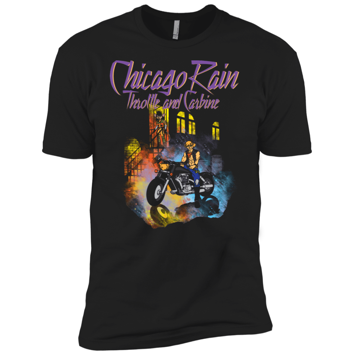 T-Shirts Black / X-Small Chicago Rain Men's Premium T-Shirt