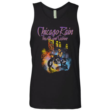 T-Shirts Black / S Chicago Rain Men's Premium Tank Top