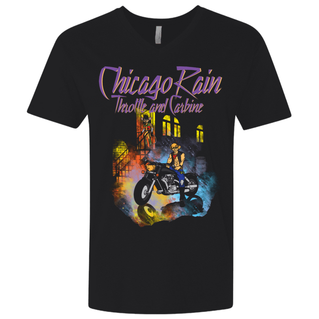 T-Shirts Black / X-Small Chicago Rain Men's Premium V-Neck