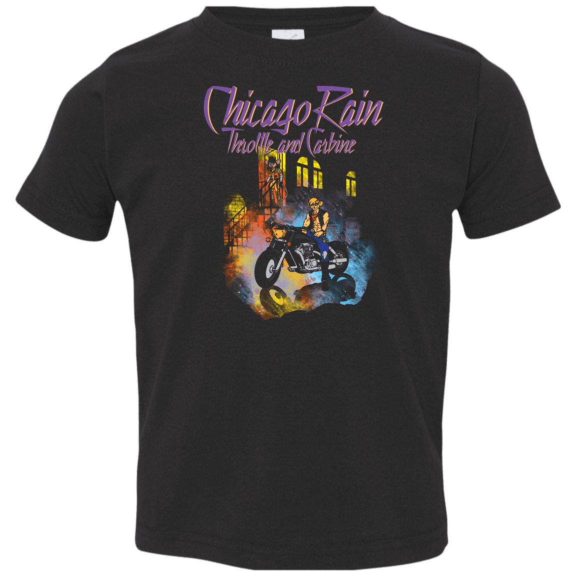 T-Shirts Black / 2T Chicago Rain Toddler Premium T-Shirt