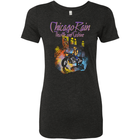 T-Shirts Vintage Black / S Chicago Rain Women's Triblend T-Shirt