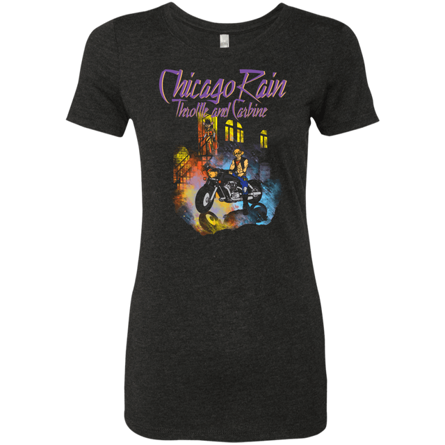T-Shirts Vintage Black / S Chicago Rain Women's Triblend T-Shirt