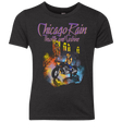 T-Shirts Vintage Black / YXS Chicago Rain Youth Triblend T-Shirt