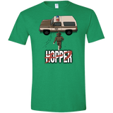 T-Shirts Heather Irish Green / S Chief Hopper Men's Semi-Fitted Softstyle