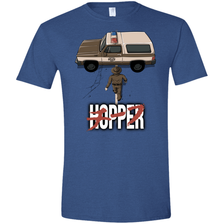 T-Shirts Heather Royal / X-Small Chief Hopper Men's Semi-Fitted Softstyle