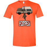 T-Shirts Orange / S Chief Hopper Men's Semi-Fitted Softstyle