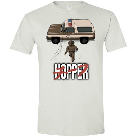 T-Shirts White / X-Small Chief Hopper Men's Semi-Fitted Softstyle