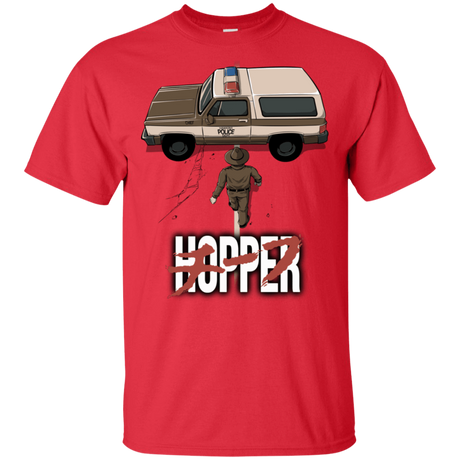 T-Shirts Red / S Chief Hopper T-Shirt