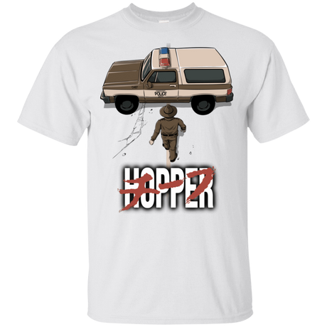 T-Shirts White / S Chief Hopper T-Shirt