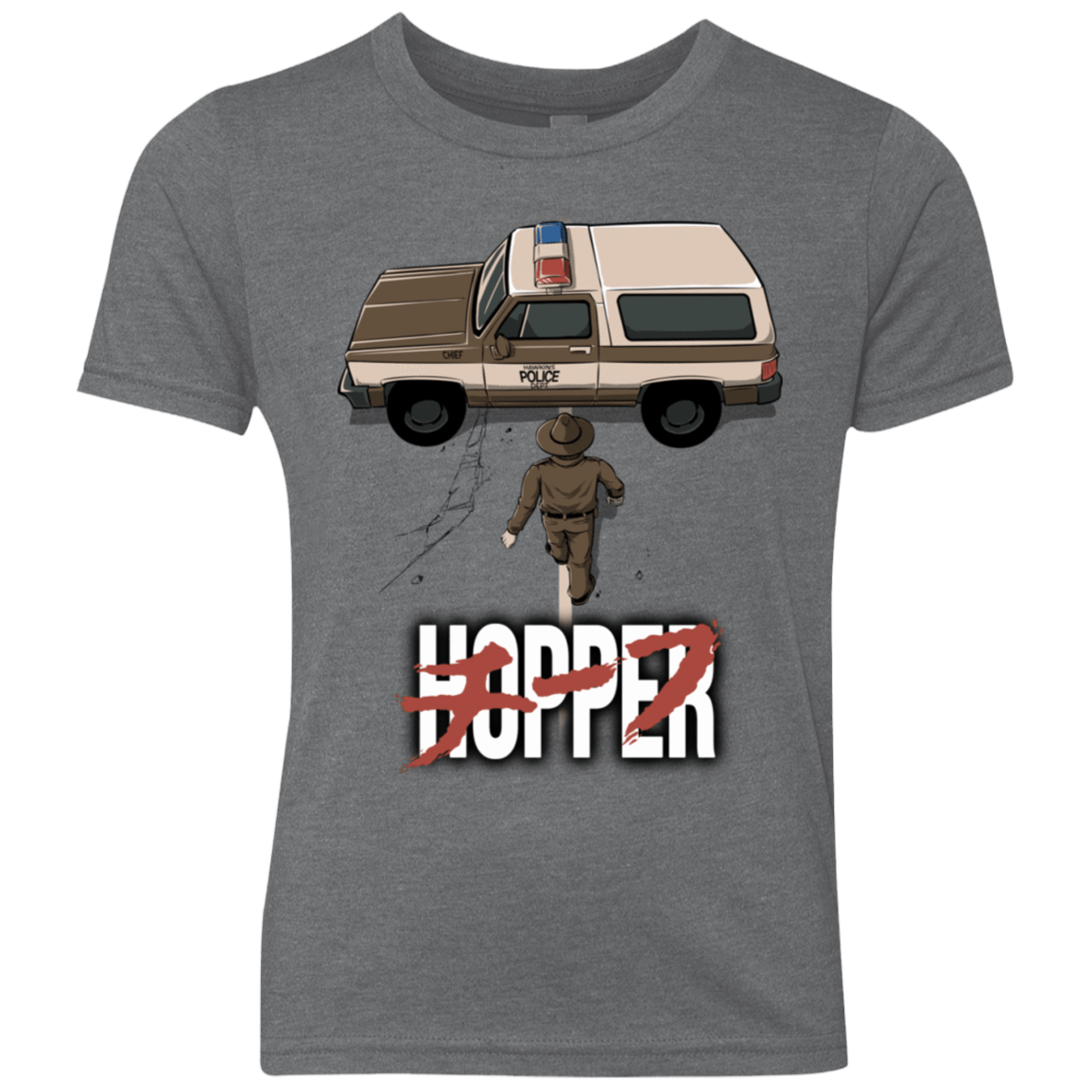 T-Shirts Premium Heather / YXS Chief Hopper Youth Triblend T-Shirt
