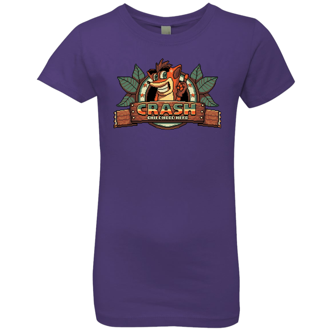 T-Shirts Purple Rush / YXS Childhood hero Girls Premium T-Shirt