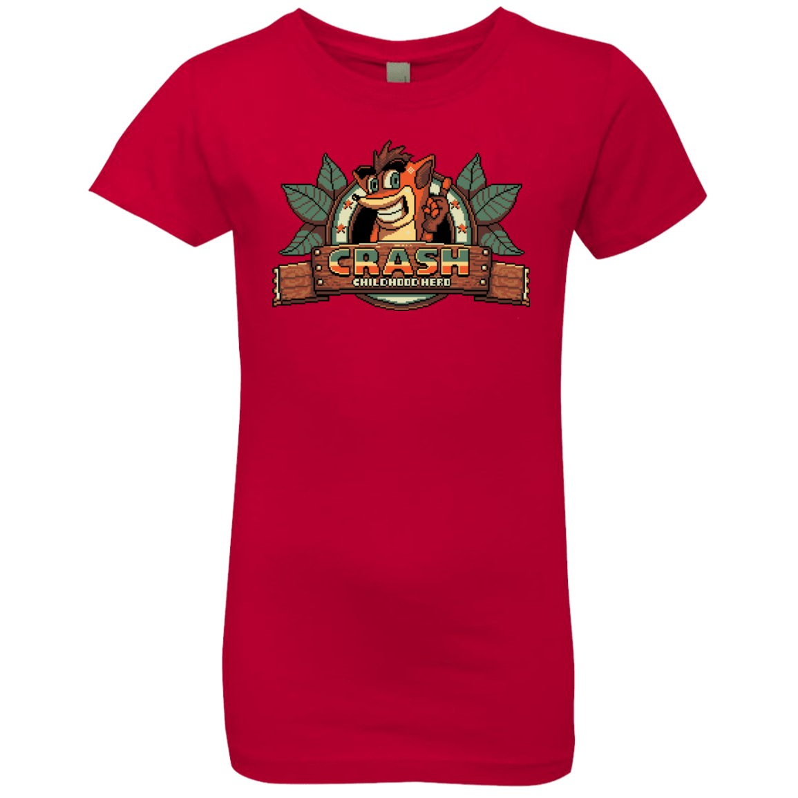 T-Shirts Red / YXS Childhood hero Girls Premium T-Shirt