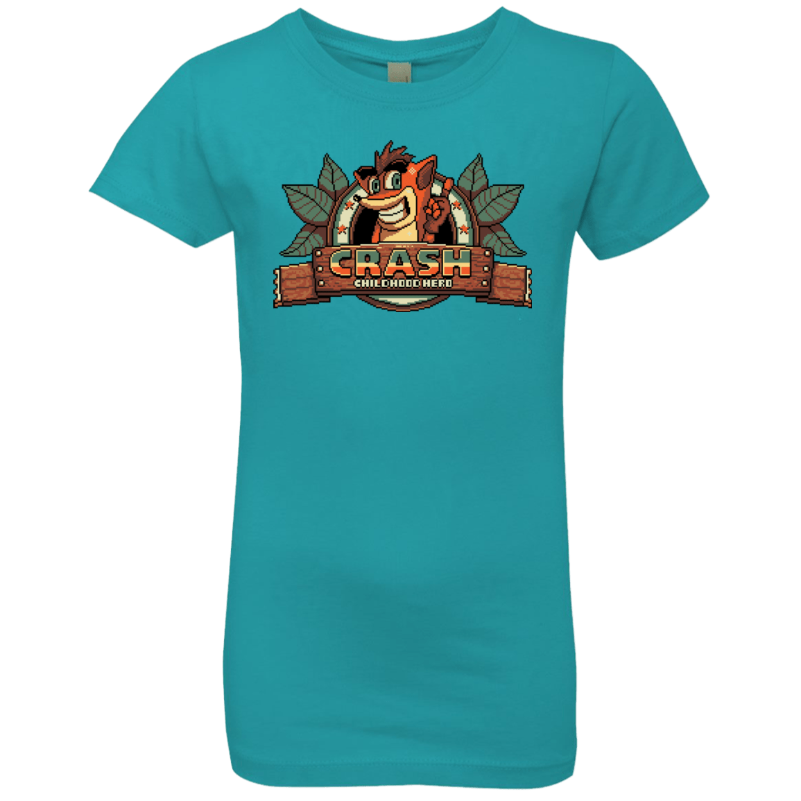 T-Shirts Tahiti Blue / YXS Childhood hero Girls Premium T-Shirt