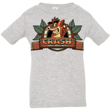 T-Shirts Heather Grey / 6 Months Childhood hero Infant Premium T-Shirt