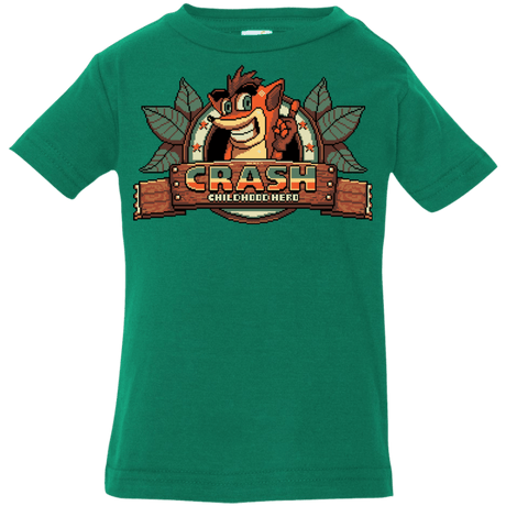 T-Shirts Kelly / 6 Months Childhood hero Infant Premium T-Shirt