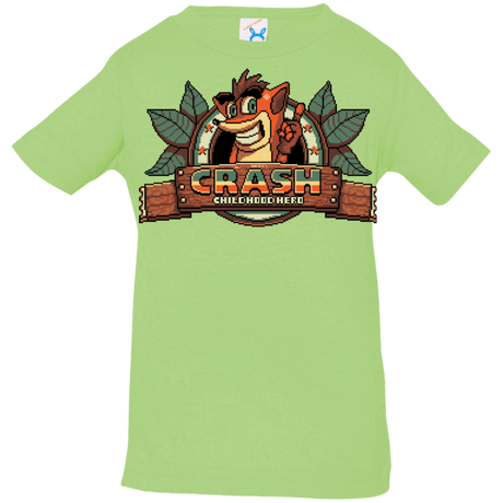 T-Shirts Key Lime / 6 Months Childhood hero Infant Premium T-Shirt